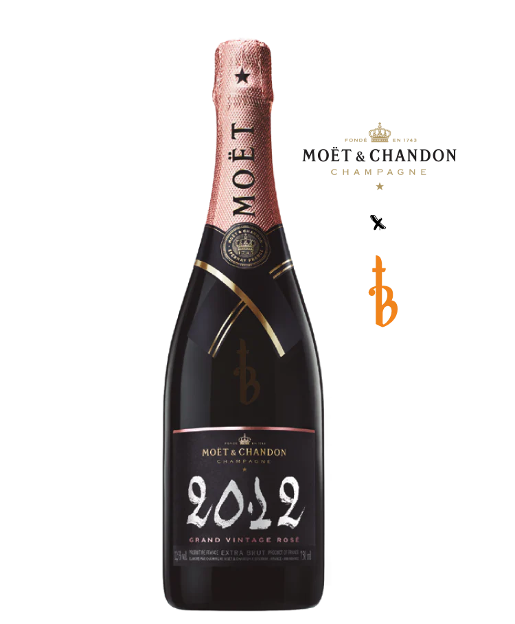Moët &amp; Chandon Grand Vintage 2012 Rosé 75cl Champagne